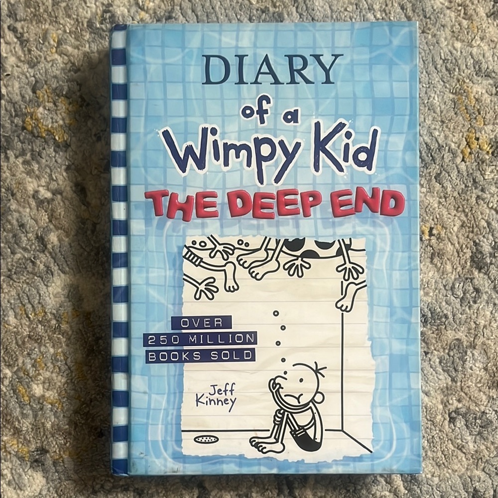 Diary of a Wimpy Kid: The Deep End - Blue Hardcover